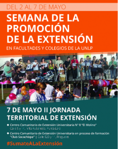 Imagen póster semana de la promoción de la extención